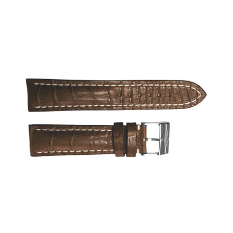 Breitling Brown Crocodile Strap 24/20 756P / 754P 